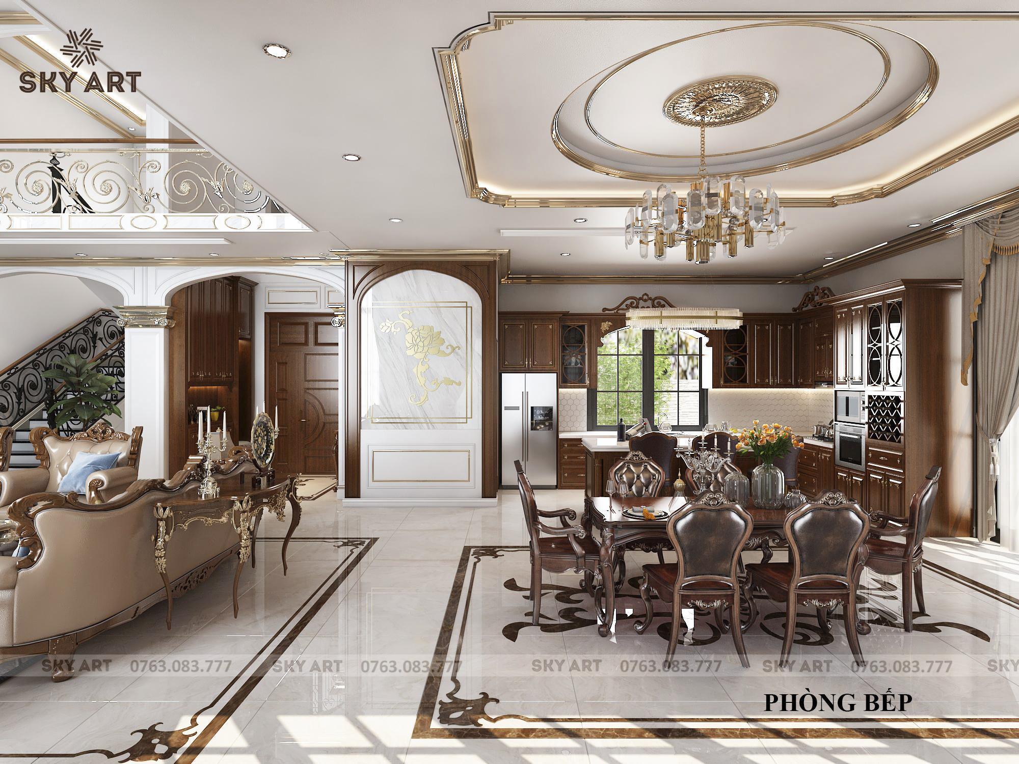 5-thiet-ke-thi-cong-noi-that-biet-thu-tan-co-dien-swan-bay