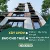 Xây Dựng Tòa Nhà CHDV Bao Thuê Lại Sau Xây