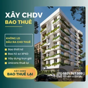 Giải Pháp Đầu Tư CHDV Hiệu Quả Với Mô Hình Bao Thuê Sau Xây